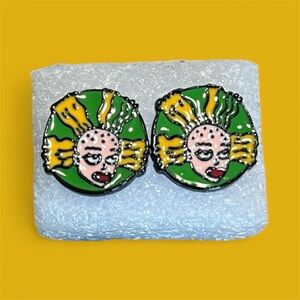 CYNTHIA DOLL from RUGRATS stud earrings